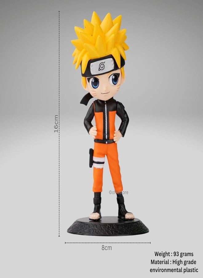 FowWelt Anime Cartoon Character Q Posket Action Figure | Limited Edition | Attractive Lightweight Durable Toy Figures for Home Decors Office Desk and Study Table - Naruto - Image 4